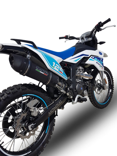 F.B. Mondial SMX 125 Enduro 2018-2020 Exhaust GPR Slip-on Furore Nero - photo 7