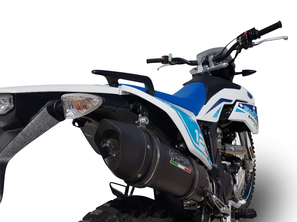 F.B. Mondial SMX 125 Enduro 2018-2020 Exhaust GPR Slip-on Furore Nero - photo 9