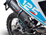 Malaguti XSM 125 Supermoto 2021-2023 Exhaust GPR Slip-on Furore Nero