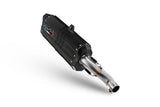 BMW F800GS Adventure 2016-2018 Exhaust GPR Slip-on Hyper Sonic Black Titanium