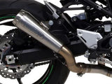 Silenciador de titanio Arrow Kawasaki Z900 2017-2025 homologado Pro Racing + tubo de enlace de acero inoxidable para colectores originales y Arrow 71856pr
