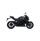 Escape deslizante Arrow Pro-Race de nicromo para Suzuki GSX-S1000 2017-2024 71828PRI