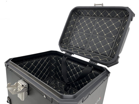 GPR Tech 26L Aluminum Universal Top Case, Silver with Mounting Plate and Backrest - photo 21
