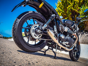Triumph Street Twin 900 2015-2019  Exhaust GPR Double Slip-on Deeptone Inox
