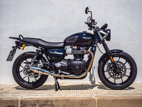 Triumph Street Twin 900 2015-2019  Exhaust GPR Double Slip-on Vintacone