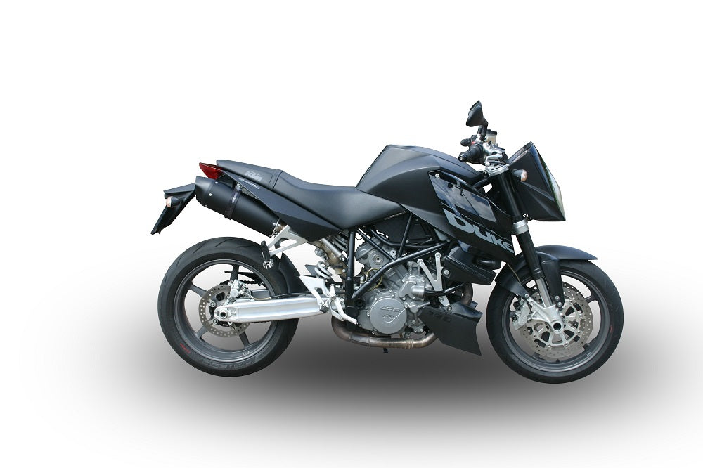 KTM Superduke 990 - R 2004-2012 Exhaust GPR Double Slip-on Furore Nero