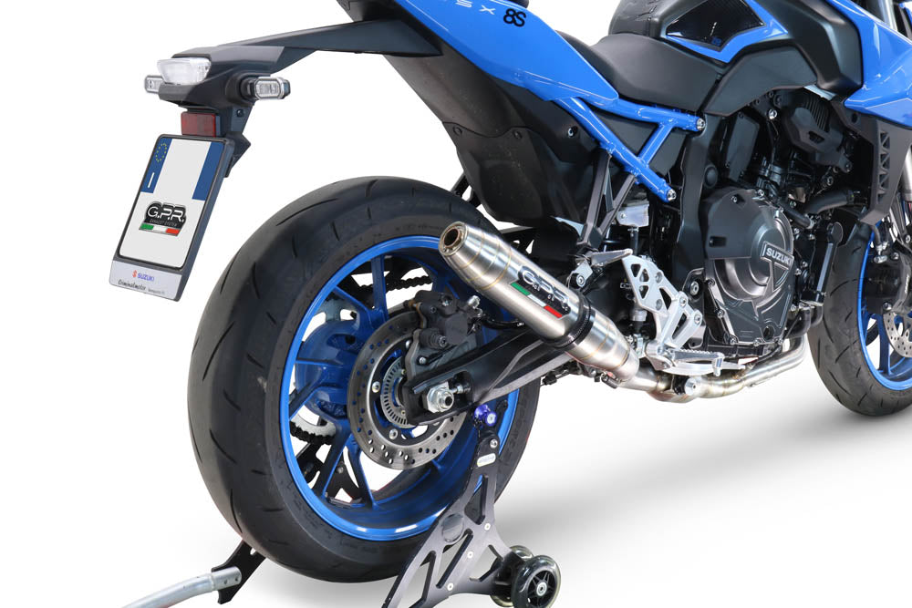 Suzuki Gsx-8S 2022-2024 Exhaust GPR Full System Deeptone Inox