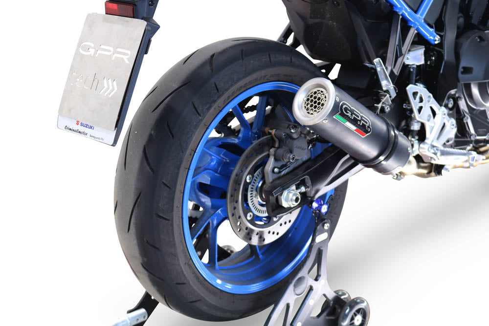 Suzuki Gsx-8R 2022-2024 Exhaust GPR Full System M3 Black Titanium