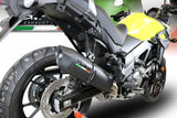 Suzuki V-Strom Dl 650 2017-2020 Exhaust GPR Mid-Line Furore Evo4 Nero