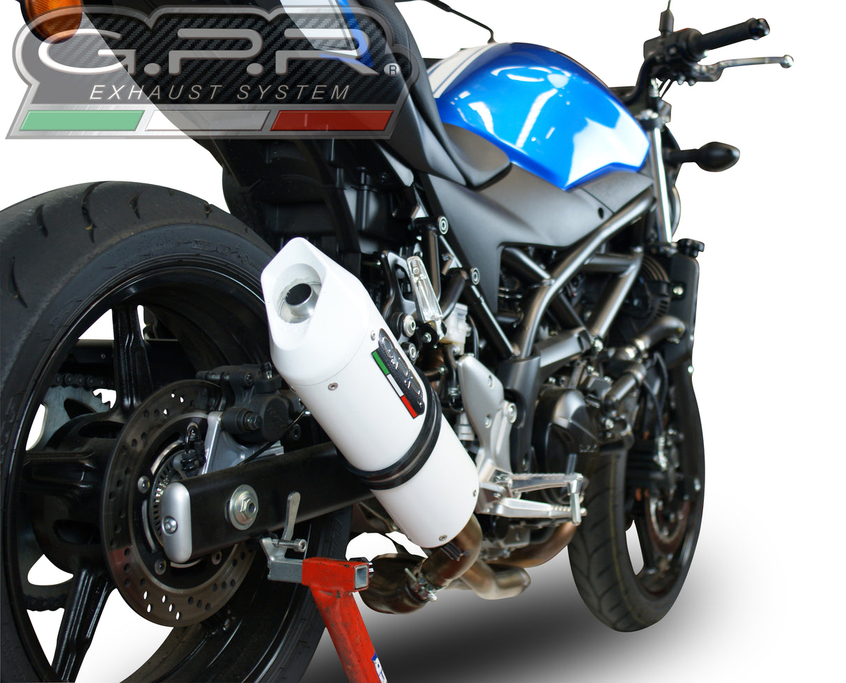 Suzuki SV 650 A 2021-2025 Exhaust GPR Slip-on Albus Evo4