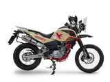 SWM Superdual 650 X 2025-2026 Exhaust GPR Double Slip-on Satinox