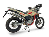 SWM Superdual 650 X 2025-2026 Exhaust GPR Double Slip-on Satinox