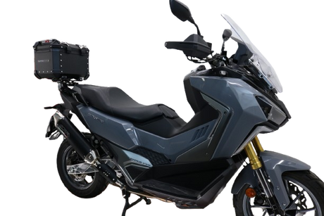SYM ADX TG400 2024-2026 GPR Tech 26L Aluminum Top Case, Black with Mounting Plate - photo 1