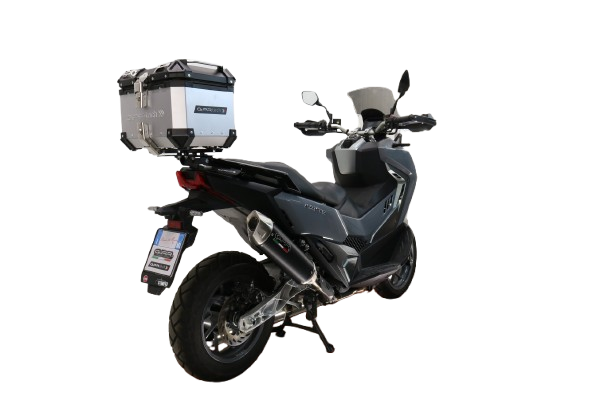 SYM ADX TG400 2024-2026 GPR Tech 26L Aluminum Top Case, Silver with Mounting Plate - photo 1