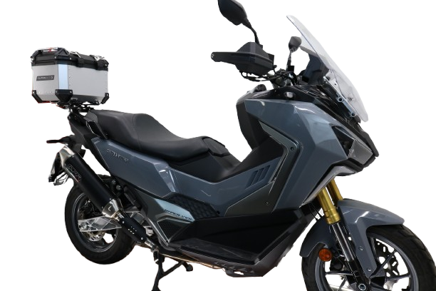 SYM ADX TG400 2024-2026 GPR Tech 26L Aluminum Top Case, Silver with Mounting Plate - photo 3