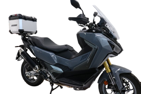 SYM ADX TG400 2024-2026 GPR Tech 35L Aluminum Top Case, Silver with Mounting Plate - photo 1