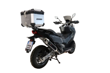 SYM ADX TG400 2024-2026 GPR Tech 35L Aluminum Top Case, Silver with Mounting Plate - photo 2
