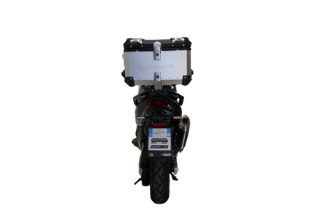 SYM ADX TG400 2024-2026 GPR Tech 45L Aluminum Top Case, Silver with Mounting Plate - photo 3