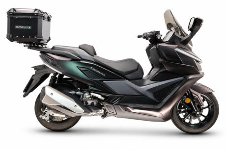 SYM Cruisym 400 2025-2027 GPR Tech 35L Aluminum Top Case, Black with Mounting Plate - photo 1