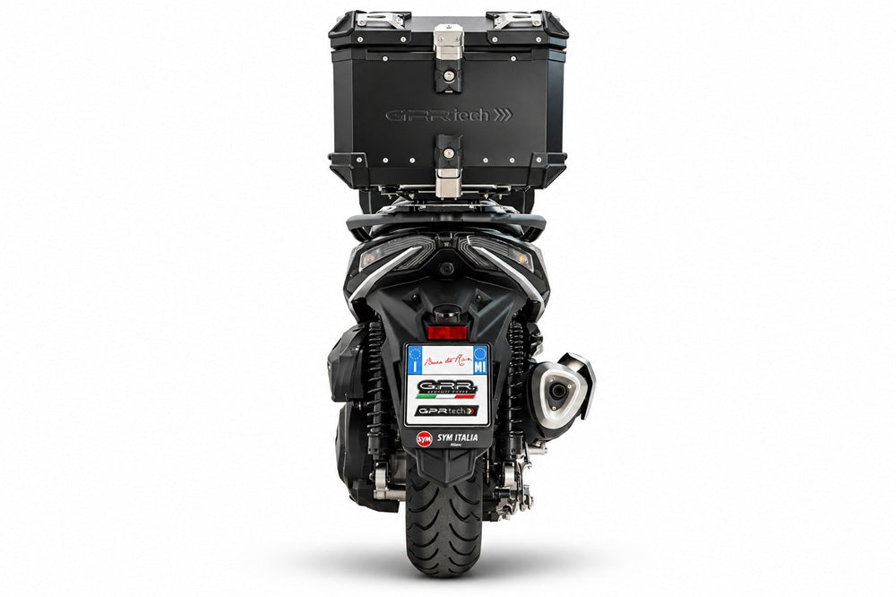 SYM Cruisym 400 2025-2027 GPR Tech 35L Aluminum Top Case, Black with Mounting Plate - photo 2