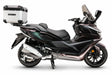 SYM Cruisym 400 2025-2027 GPR Tech 55L Aluminum Top Case, Silver with Mounting Plate - photo 1