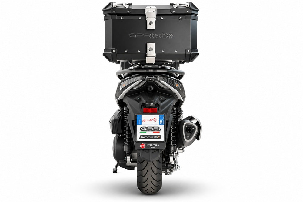 SYM Cruisym 400 2025-2027 GPR Tech 45L Aluminum Top Case, Black with Mounting Plate - photo 2