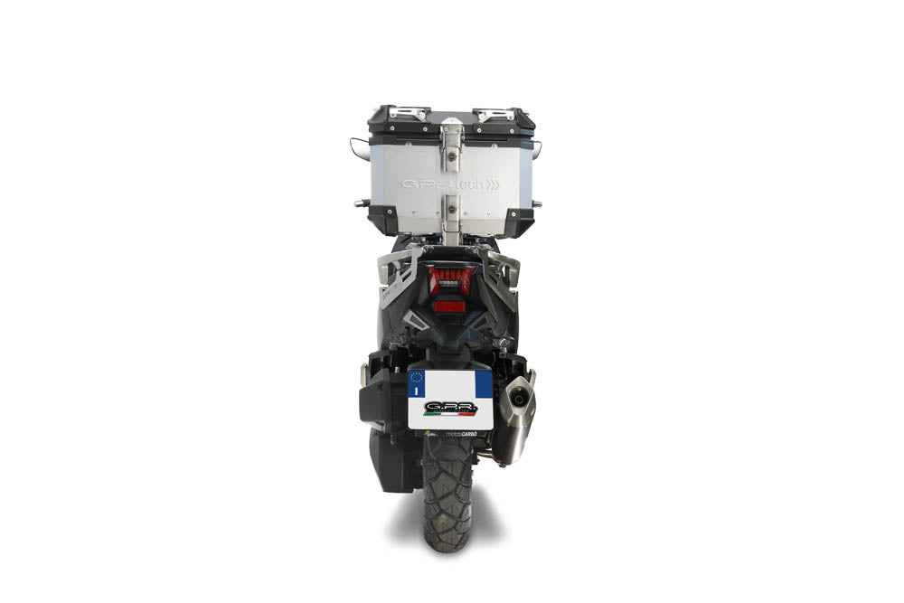 SYM ADX125 2024-2026 GPR Tech 26L Aluminum Top Case, Silver with Mounting Plate - photo 3