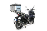 SYM ADX125 2024-2026 GPR Tech 45L Aluminum Top Case, Silver with Mounting Plate - photo 2