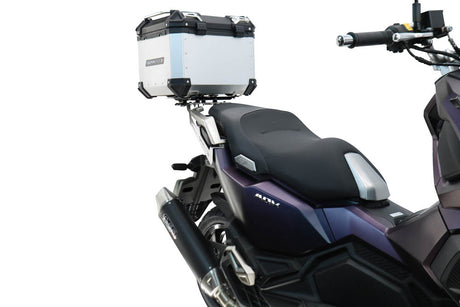 SYM ADX125 2024-2026 GPR Tech 45L Aluminum Top Case, Silver with Mounting Plate - photo 3