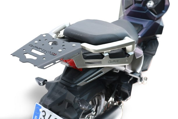 SYM ADX125 2024-2026 GPR Tech Stainless Steel Top Case Rear Rack 26-35L - photo 1