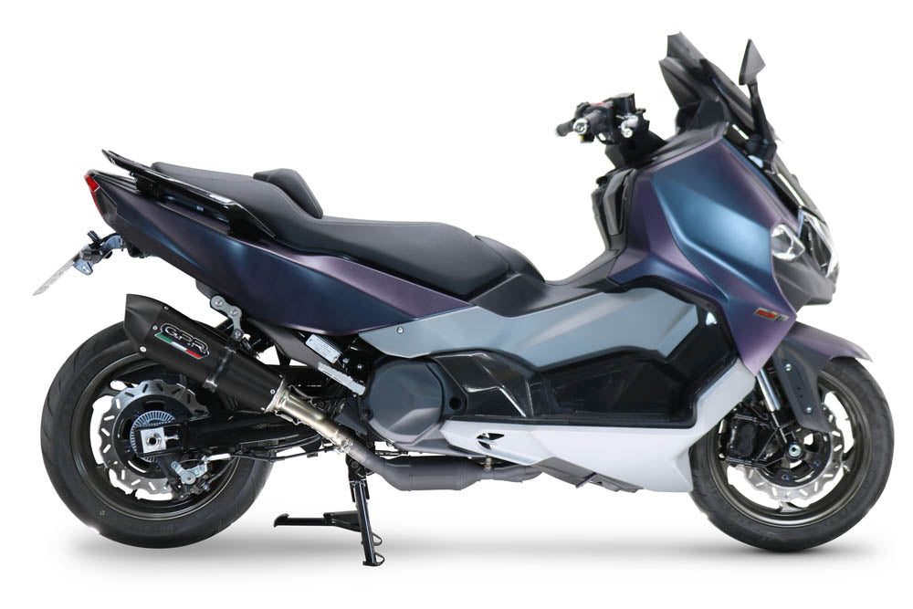 SWM Maxsym TL 508 2021-2024 Exhaust GPR Slip-on Grand Prix Evo Black Titanium - photo 4