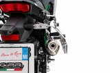 Kawasaki KLE 500 2026-2027 GPR Tech 38+32L Aluminum Side Cases, Black with Pannier Holders - photo 4