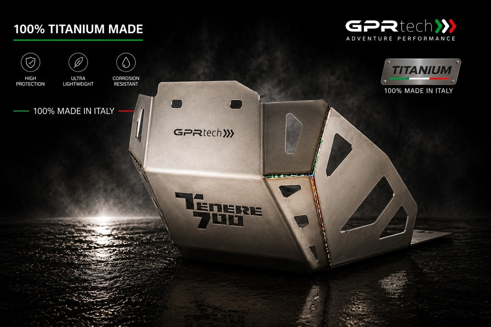Yamaha Tenere 700 2025-2026 Titanium Skid Plate GPR TECH - photo 2