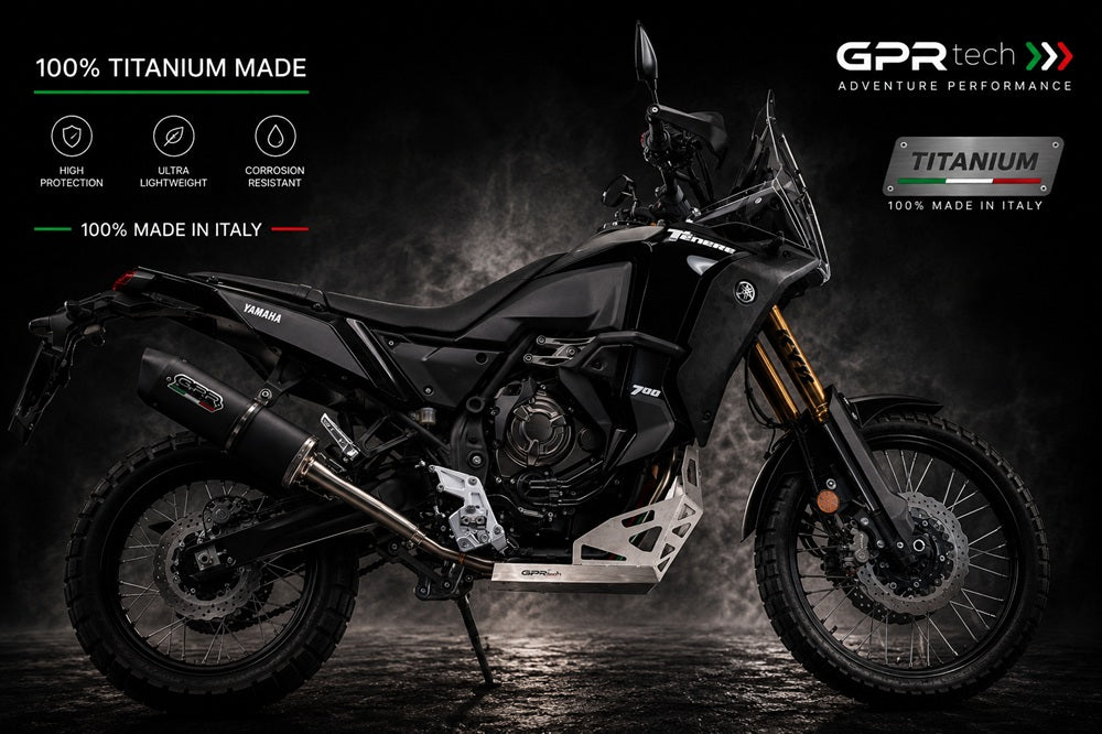 Yamaha Tenere 700 2025-2026 Titanium Skid Plate GPR TECH - photo 3