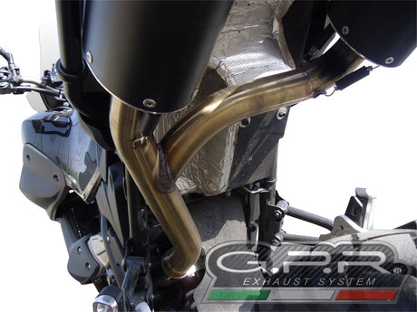 Yamaha Xt 660 Z Tenere2008-2016 Exhaust GPR Double Slip-on Satinox 