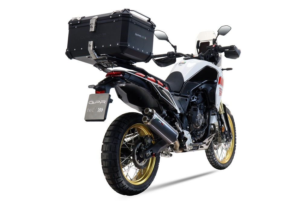 Yamaha Tenere 700 2025-2026 Exhaust GPR Slip-on Dual Poppy