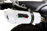 Yamaha Tricker 250 2005-2008 Exhaust GPR Full System Albus Ceramic