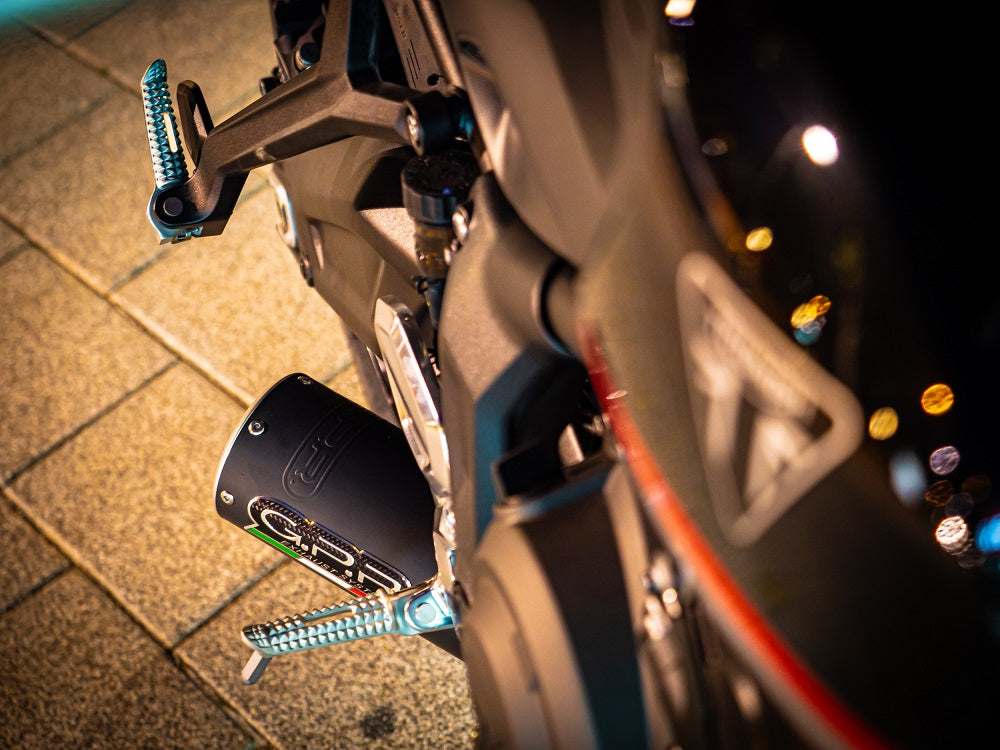 Escape completo GPR M3 negro titanio para Triumph Tiger Sport 660 2022-2024