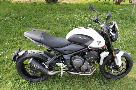 Triumph Trident 660 2025-2026 Exhaust GPR Full System M3 Black Titanium High Level - photo 10