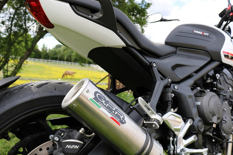 Triumph Trident 660 2025-2026 Exhaust GPR Full System M3 Inox High Level - photo 9