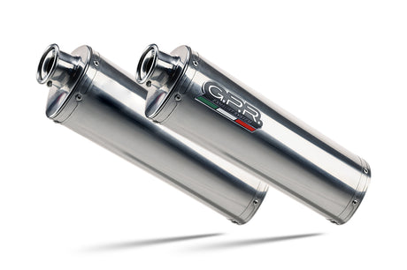 Aprilia Rsv 1000 R Factory 2006-2010 Exhaust GPR Double Slip-on Trioval