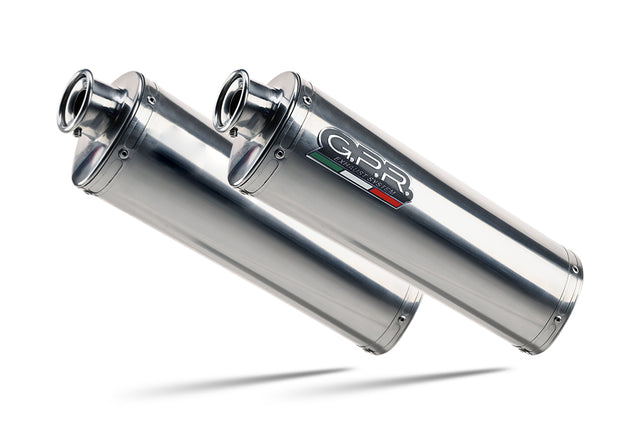 Honda Cbf 1000 2006-2009 Exhaust GPR Double Slip-on Trioval