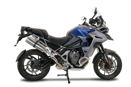 Triumph Tiger 1200 Gt - Rally 2022-2024 Exhaust GPR Slip-on Dual Inox