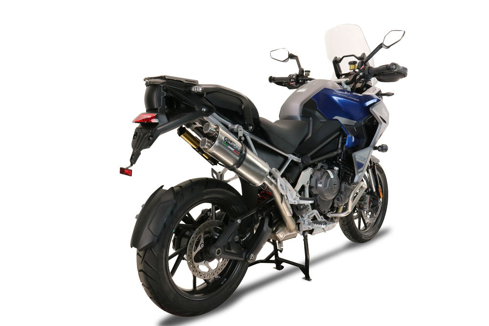 Triumph Tiger 1200 Gt - Rally 2022-2024 Exhaust GPR Slip-on Dual Inox