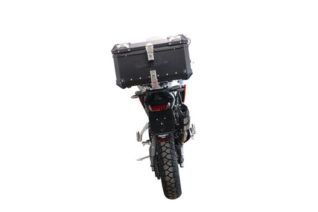 Triumph Tiger 900 GT / Pro / Rally Pro 2024-2025 GPR Tech 55L Aluminum Top Case, Black with Mounting Plate - photo 3