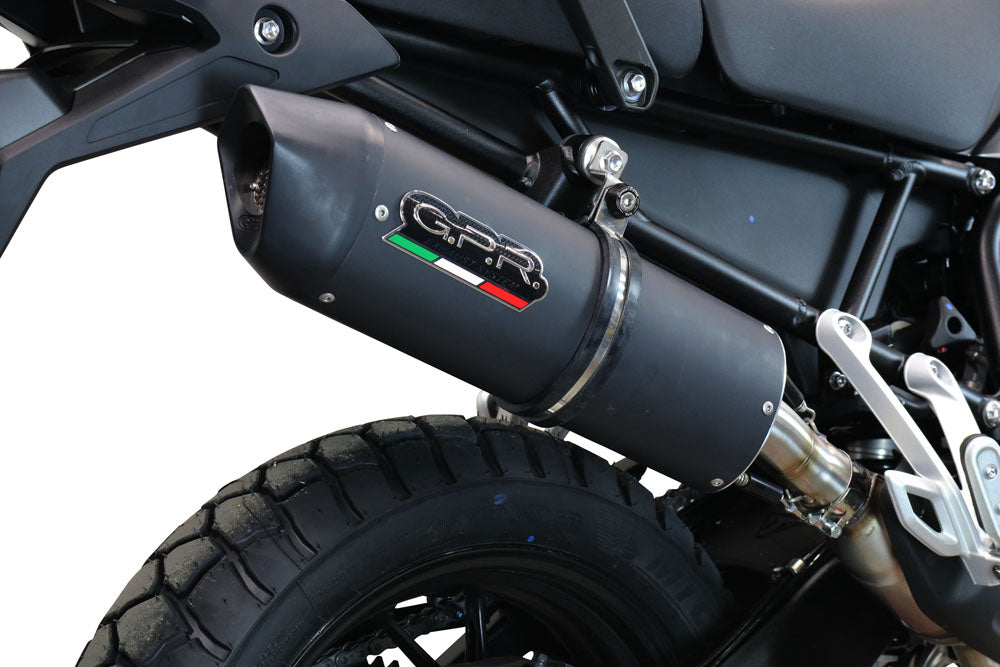 Triumph Tiger 850 Sport 2020-2024 Exhaust GPR Slip-on Furore Evo4 Nero