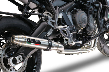 Triumph Tiger Sport 660 2025-2026 Exhaust GPR Full System Deeptone Inox High Level - photo 9