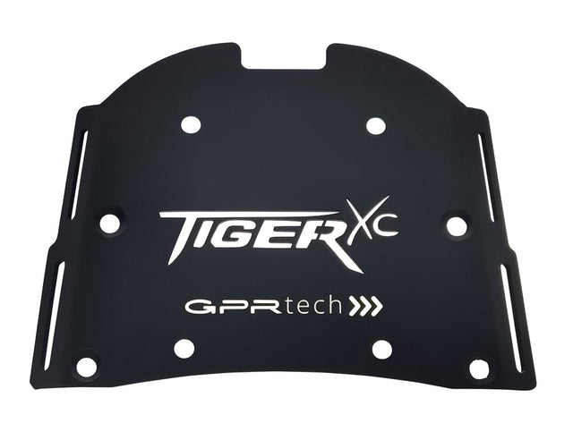Triumph Tiger 800 - XR - XC - XRX - XCX - XRT - Xca 2011-2016 GPR Tech Stainless Steel Top Case Mounting Plate 35L - photo 1