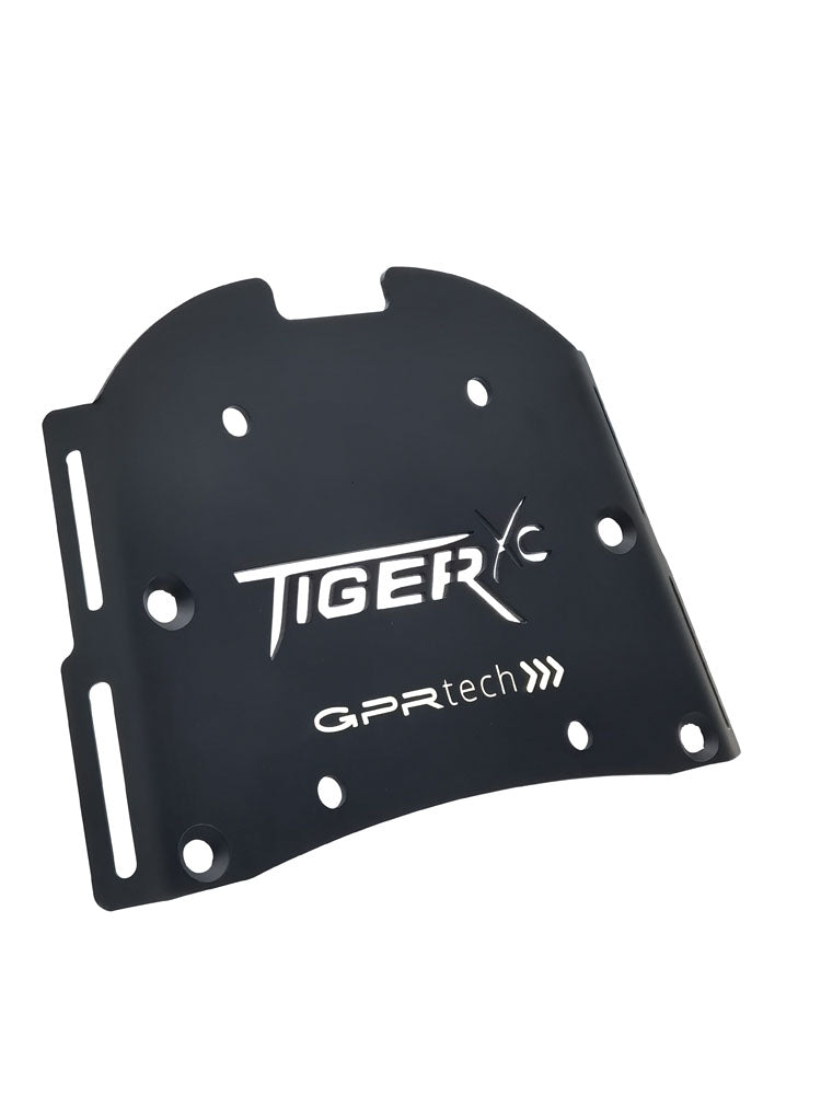 Triumph Tiger 800 - XR - XC - XRX - XCX - XRT - Xca 2011-2016 GPR Tech Stainless Steel Top Case Mounting Plate 55L - photo 2