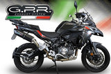 Benelli TRK 502 X 2021-2024 Exhaust GPR Slip-on Furore Evo4 Nero - photo 6